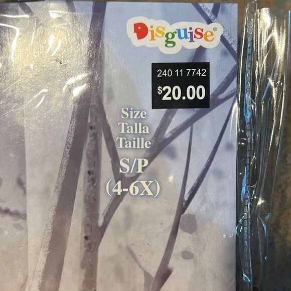 Disney Anna Frozen II  Halloween Costume 4-6 NWT - Picture 3 of 7